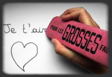 pour  les  grosses  faute